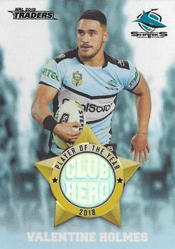 2019 TLA Traders - Club Heroes #CH7 Valentine Holmes Front
